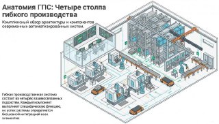 Гибкие производственные системы - структура и ключевые элементы для автоматизации